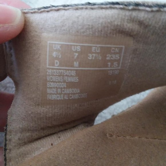 Women's Clarks Tan Wedges 7M - Picture 4 of 8